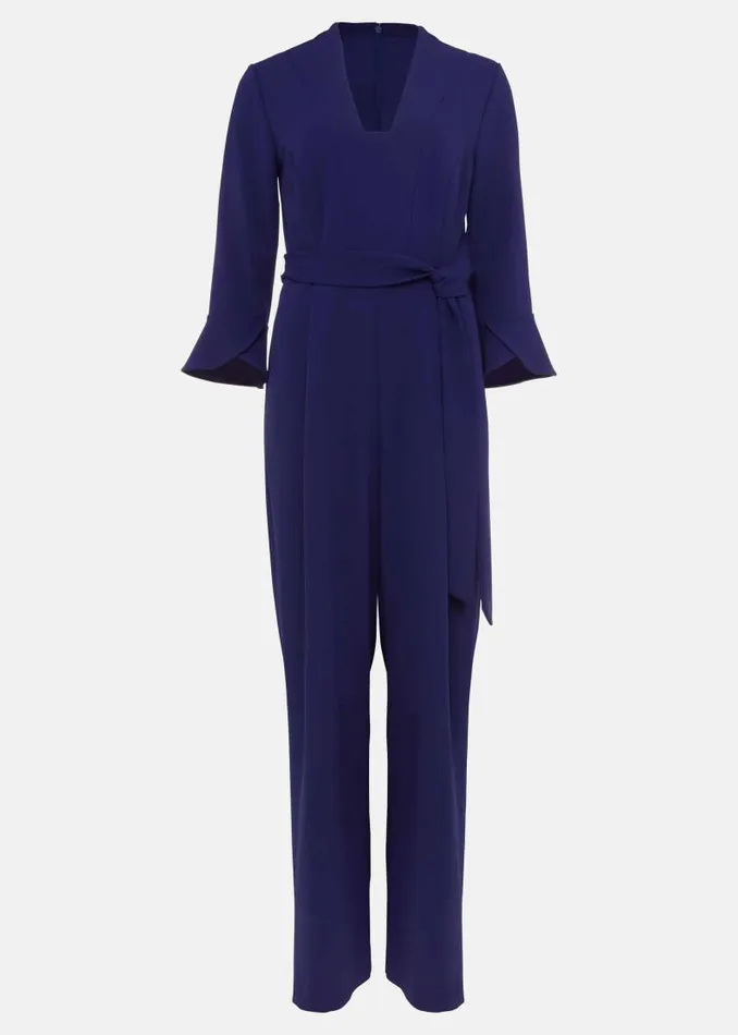 Eydie Fluted Sleeve Jumpsuit Royal Blue Women Phase Eight Dresses