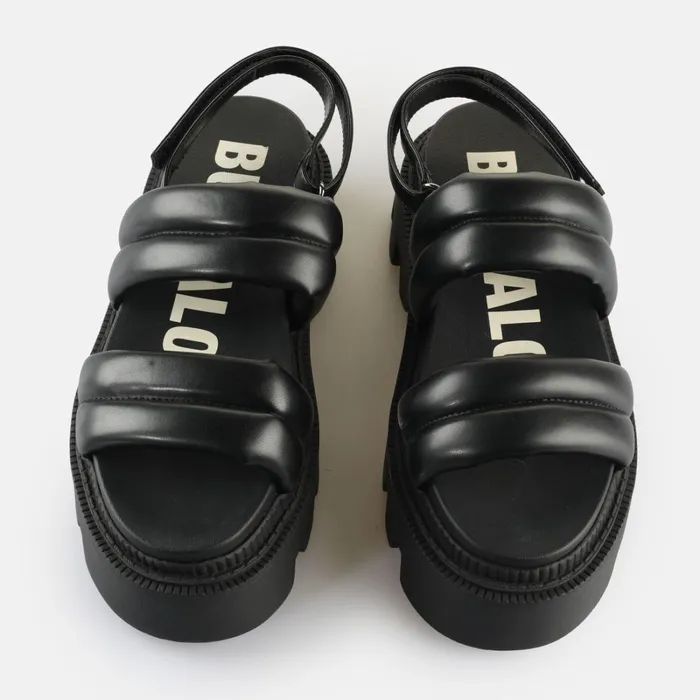 Flora Ts Quilt Black Buffalo Sandals and Slides Flora Ts Quilt Black Buffalo Sandals and Slides