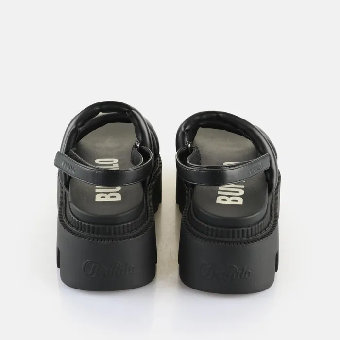 Flora Ts Quilt Black Buffalo Sandals and Slides Flora Ts Quilt Black Buffalo Sandals and Slides