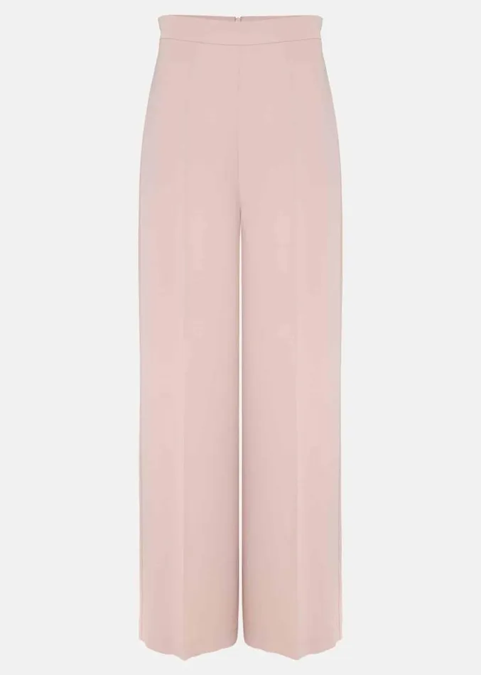Florentine Wide Leg CoOrd Trouser Antique Rose Women Phase Eight Trousers