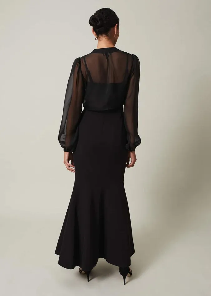 Freesia Black Maxi Dress Black Women Phase Eight Dresses