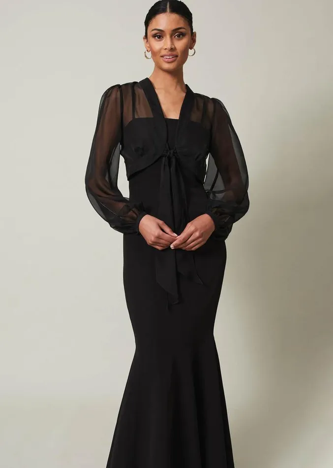 Freesia Black Maxi Dress Black Women Phase Eight Dresses