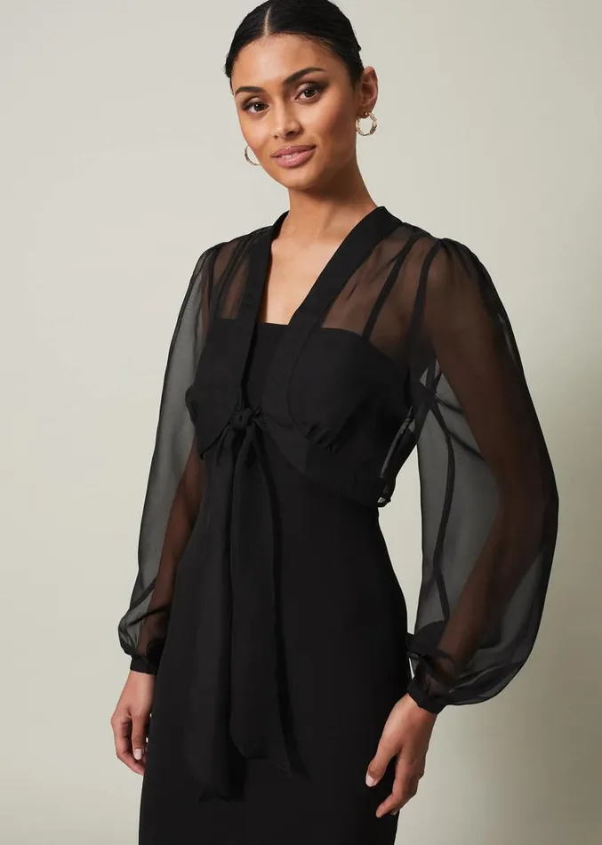 Freesia Black Maxi Dress Black Women Phase Eight Dresses