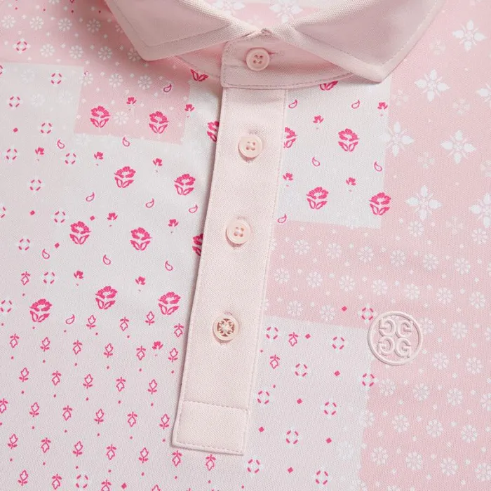 GFORE BORO PATCH TECH PIQU MODERN SPREAD COLLAR POLO Trifle Men Polos and Shirts