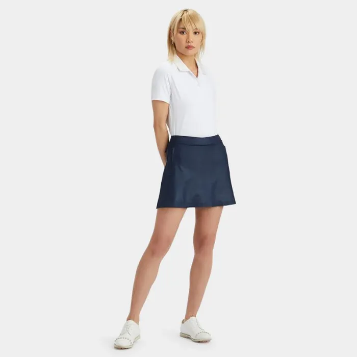 GFORE SILKY TECH NYLON POLO Snow Women Polos