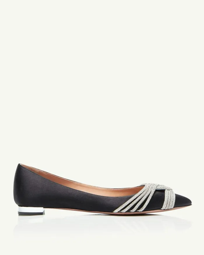 Gatsby Ballet Black Women Aquazzura Flats Gatsby Ballet Black Women Aquazzura Flats