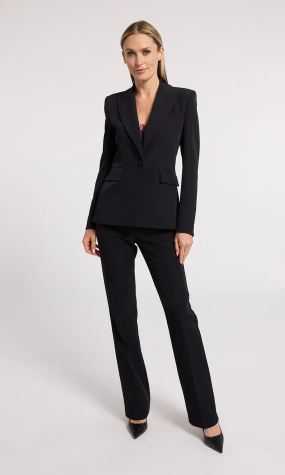 Generation Love Clothing Blazers and Jackets Aimee Crepe Blazer Black 8211 Women