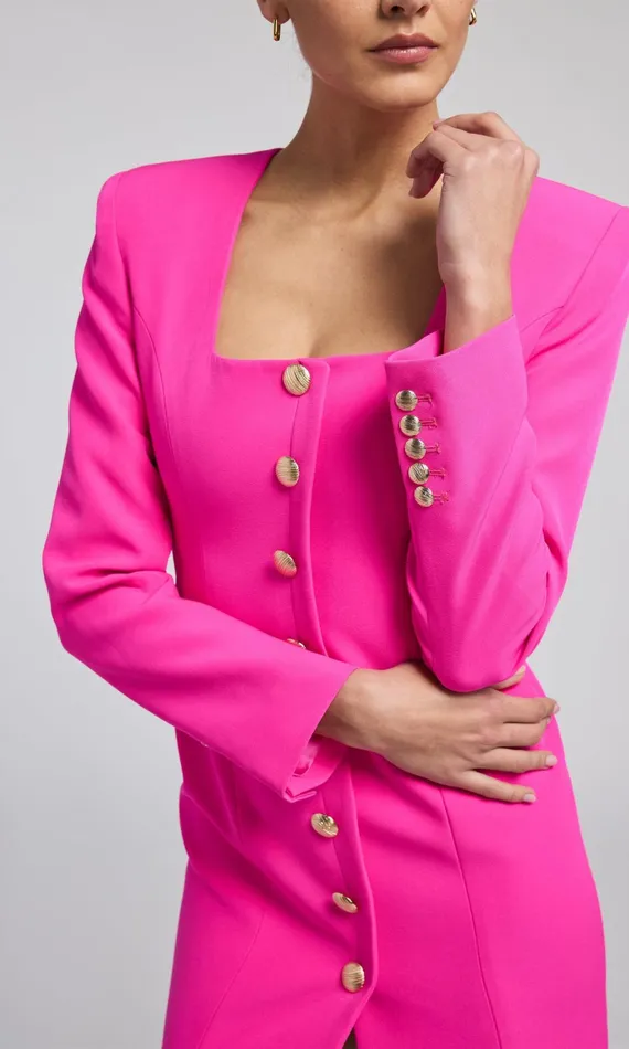 Generation Love Clothing Dresses Mellie Crepe Dress Magenta 8211 Women