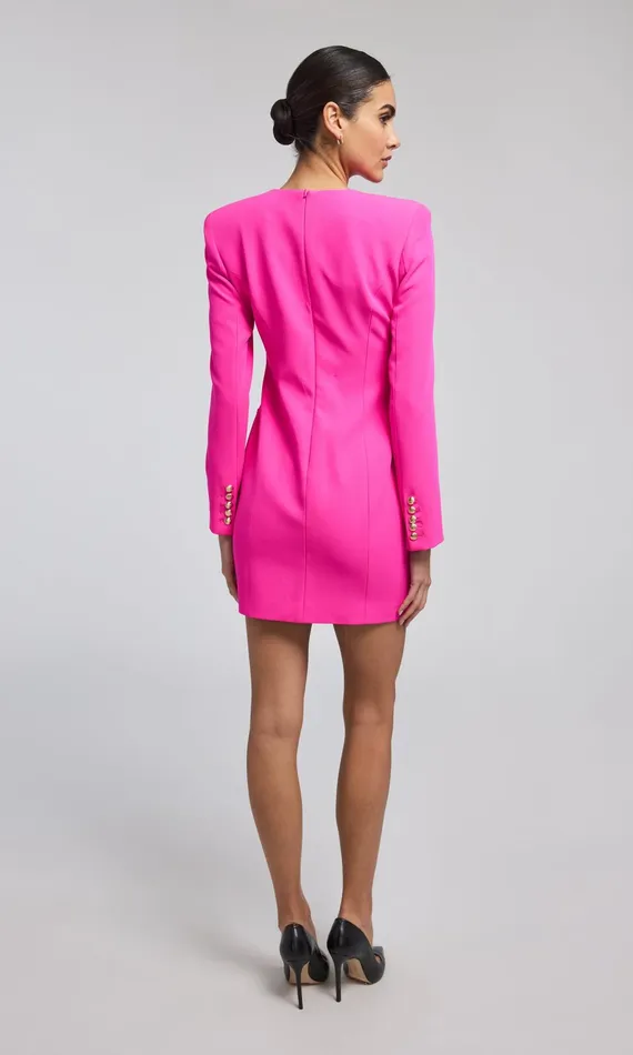 Generation Love Clothing Dresses Mellie Crepe Dress Magenta 8211 Women