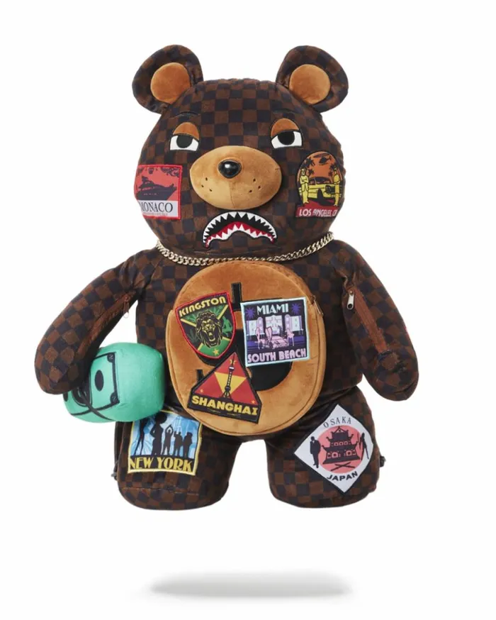GLOBAL MOGUL MONEYBEAR TEDDYBEAR BACKPACK Bags SPRAYGROUND