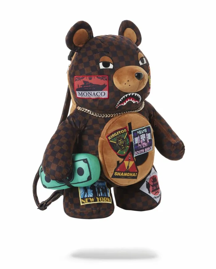 GLOBAL MOGUL MONEYBEAR TEDDYBEAR BACKPACK Bags SPRAYGROUND