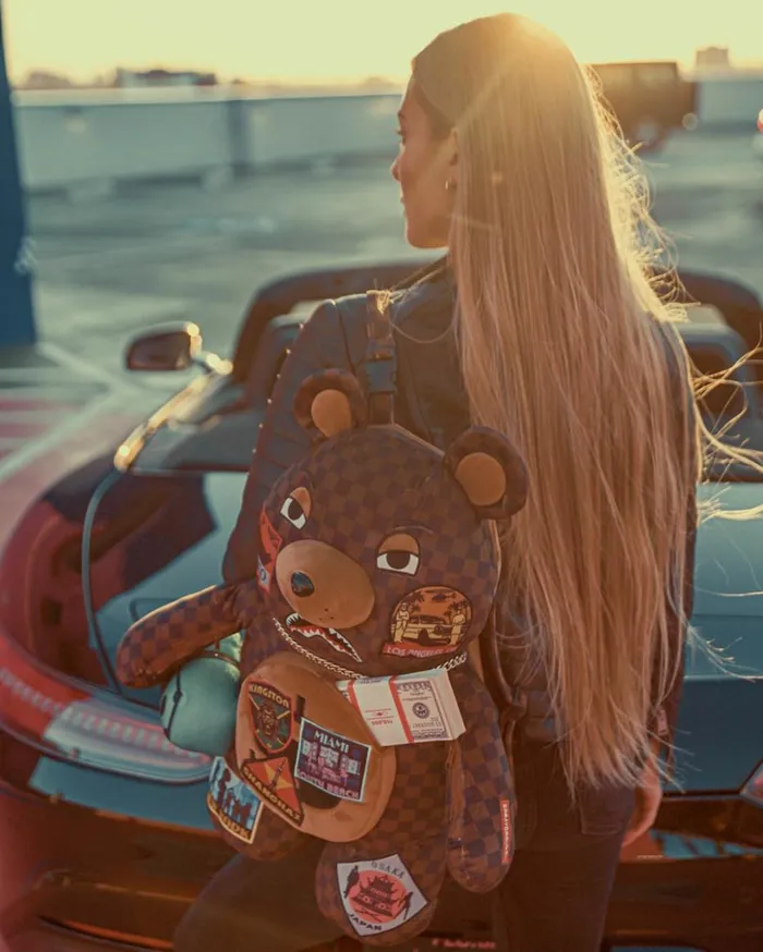 GLOBAL MOGUL MONEYBEAR TEDDYBEAR BACKPACK Bags SPRAYGROUND