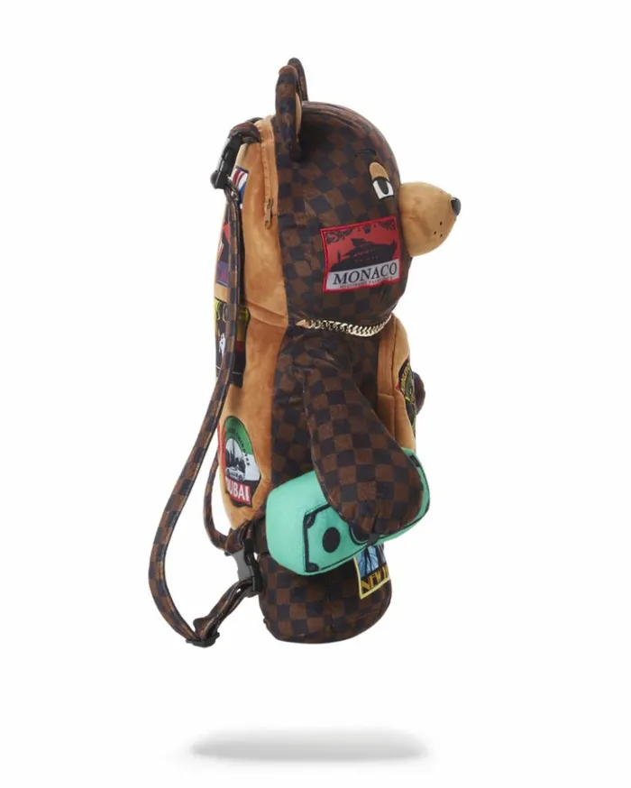 GLOBAL MOGUL MONEYBEAR TEDDYBEAR BACKPACK Bags SPRAYGROUND