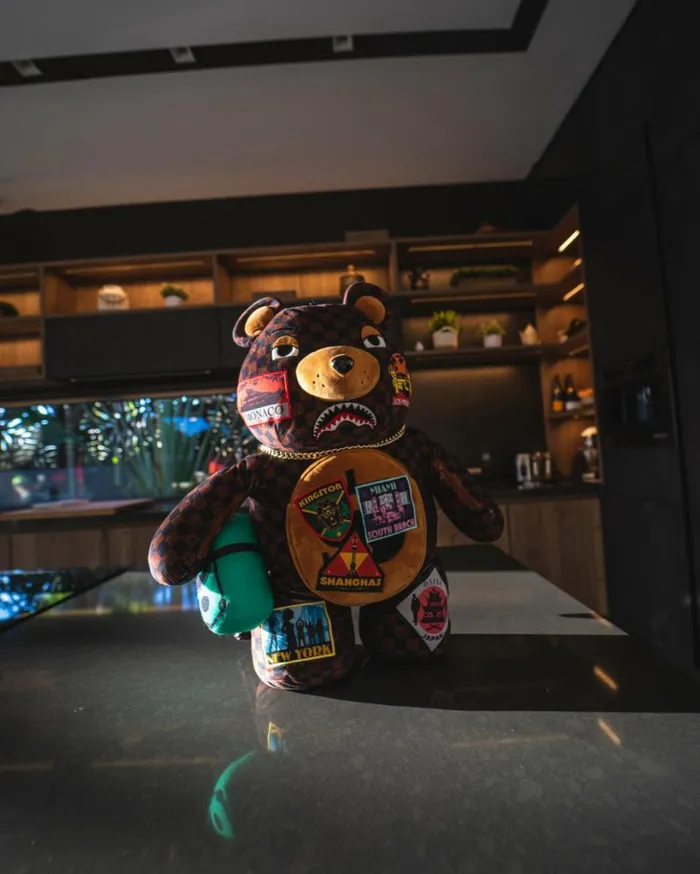 GLOBAL MOGUL MONEYBEAR TEDDYBEAR BACKPACK Bags SPRAYGROUND