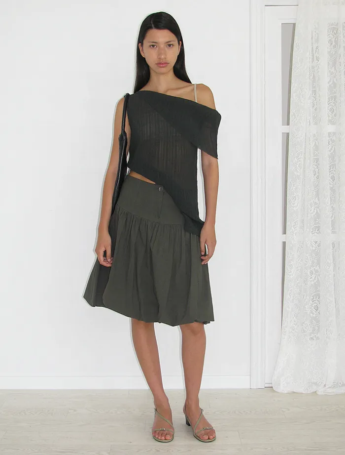 Globo Khaki Women Paloma Wool Skirts
