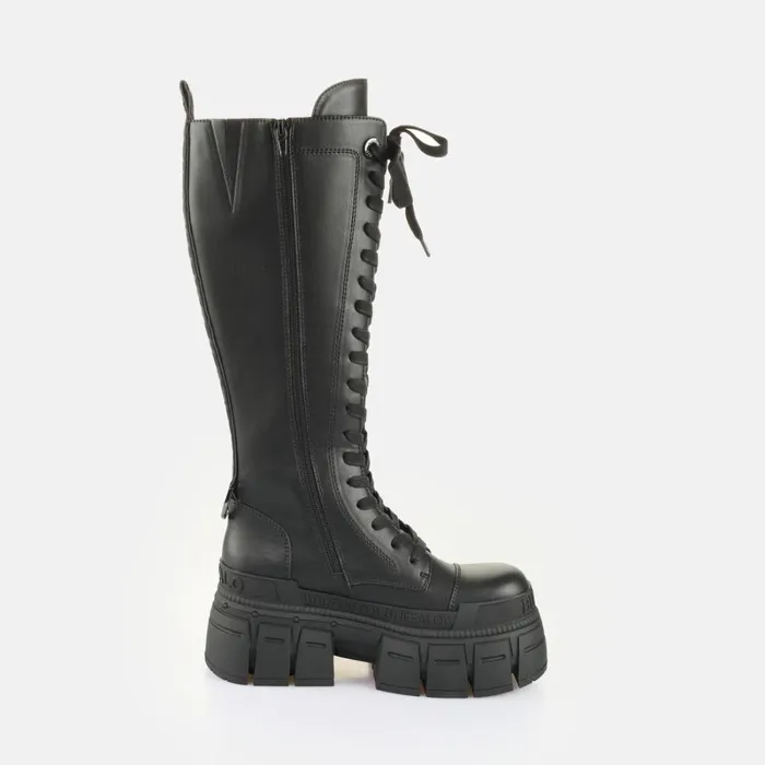 Gospher Lace Up Hi Black Buffalo Platforms Gospher Lace Up Hi Black Buffalo Platforms