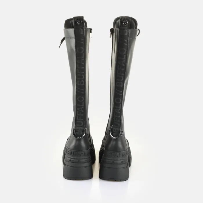Gospher Lace Up Hi Black Buffalo Platforms Gospher Lace Up Hi Black Buffalo Platforms