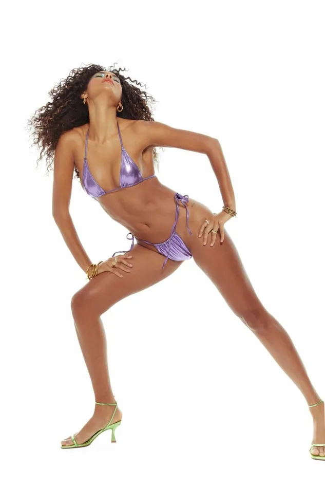 Grape Punch Micro Bikini Bottoms Purple Women Jaded London Bikini Bottoms