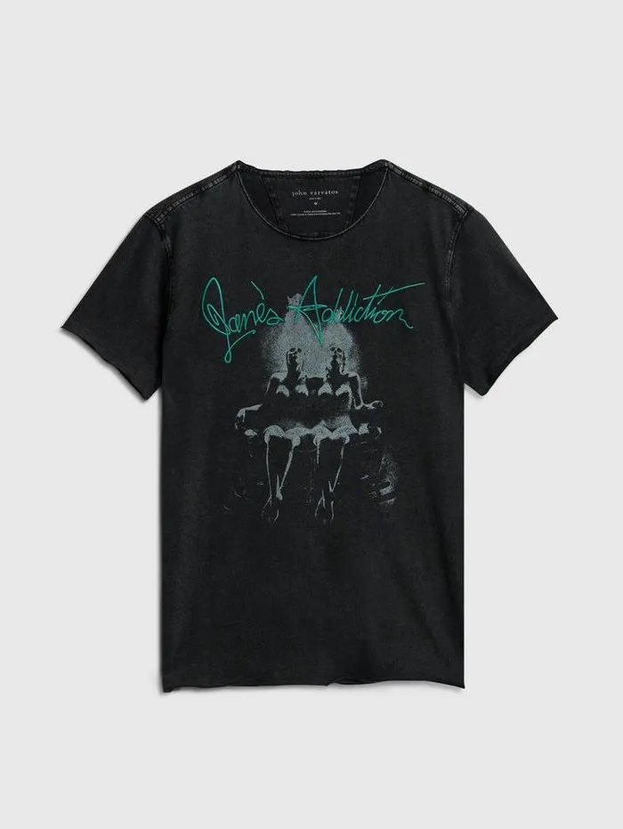 Graphic Tees Men John Varvatos NOTHING039S SHOCKING TEE Black