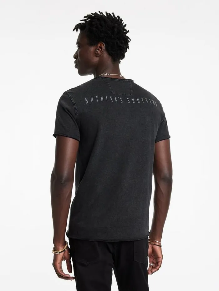 Graphic Tees Men John Varvatos NOTHING039S SHOCKING TEE Black
