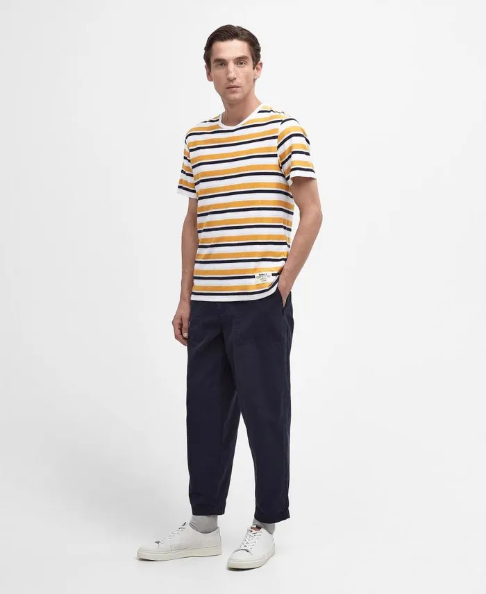 Grindle StraightLeg Trousers Classic Navy Men Barbour Trousers and Shorts