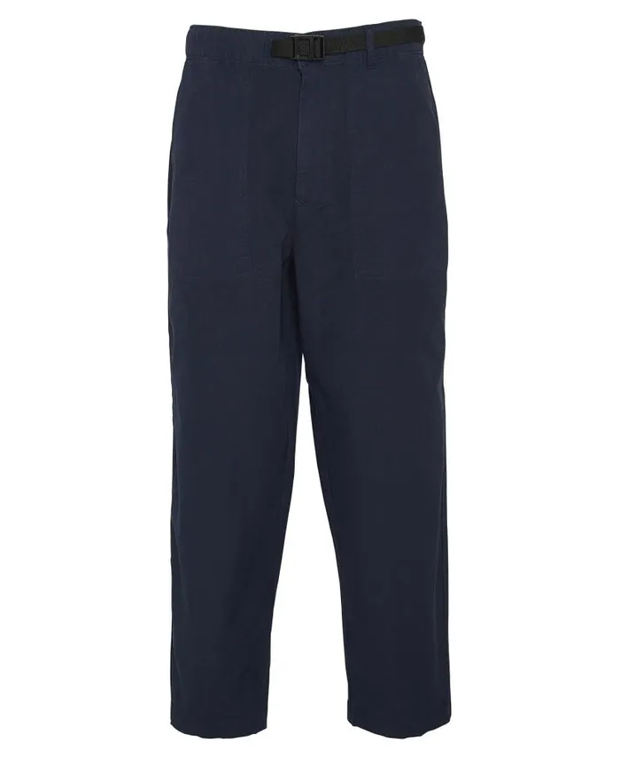 Grindle StraightLeg Trousers Classic Navy Men Barbour Trousers and Shorts