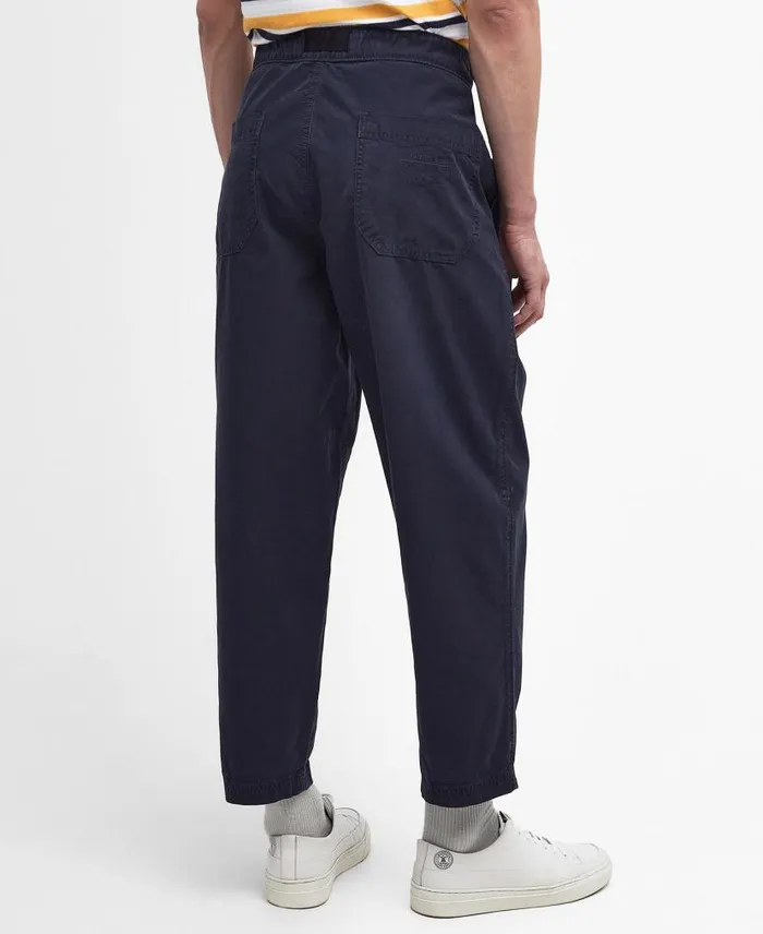 Grindle StraightLeg Trousers Classic Navy Men Barbour Trousers and Shorts