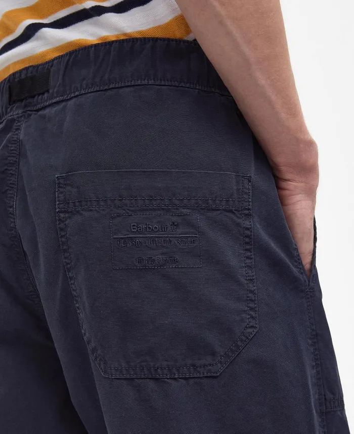 Grindle StraightLeg Trousers Classic Navy Men Barbour Trousers and Shorts