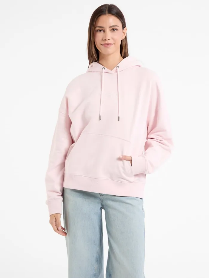 GUESS Activewear Eco Hooded Sweatshirt Pink 8211 Women