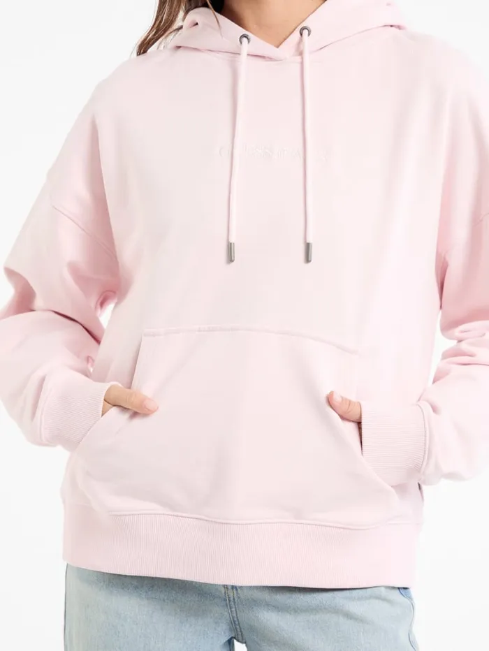 GUESS Activewear Eco Hooded Sweatshirt Pink 8211 Women