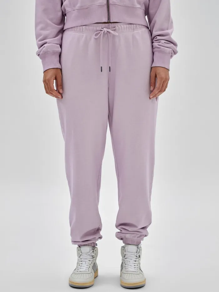 GUESS Activewear Originals Classic Logo Joggers Purple 8211 Women