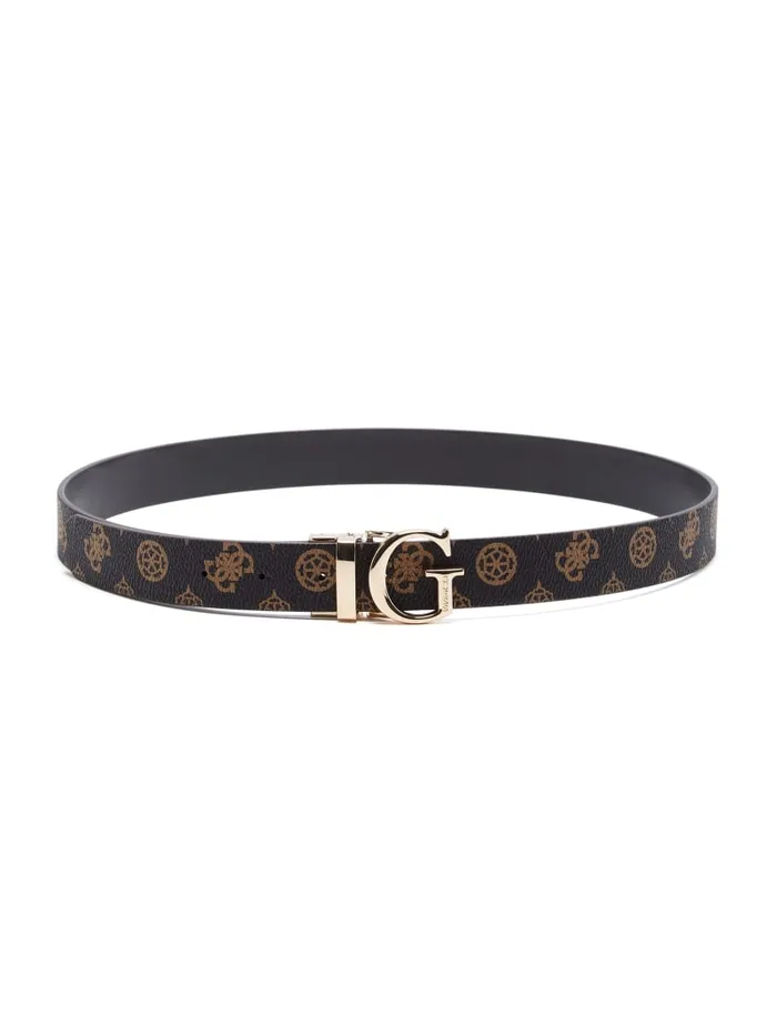 GUESS Belts Evelune Peony Belt Brown 8211 Women