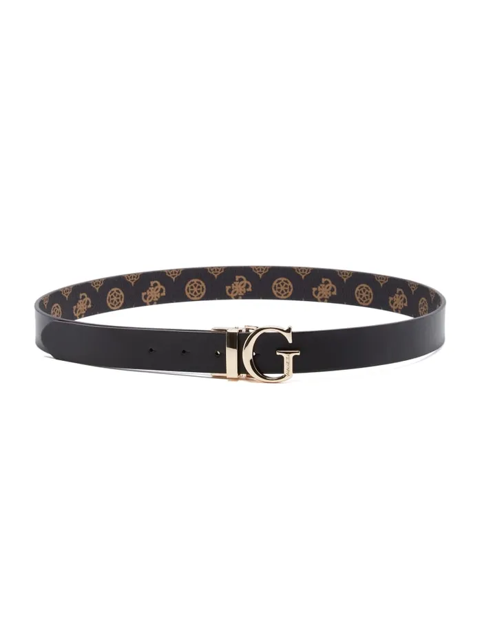 GUESS Belts Evelune Peony Belt Brown 8211 Women
