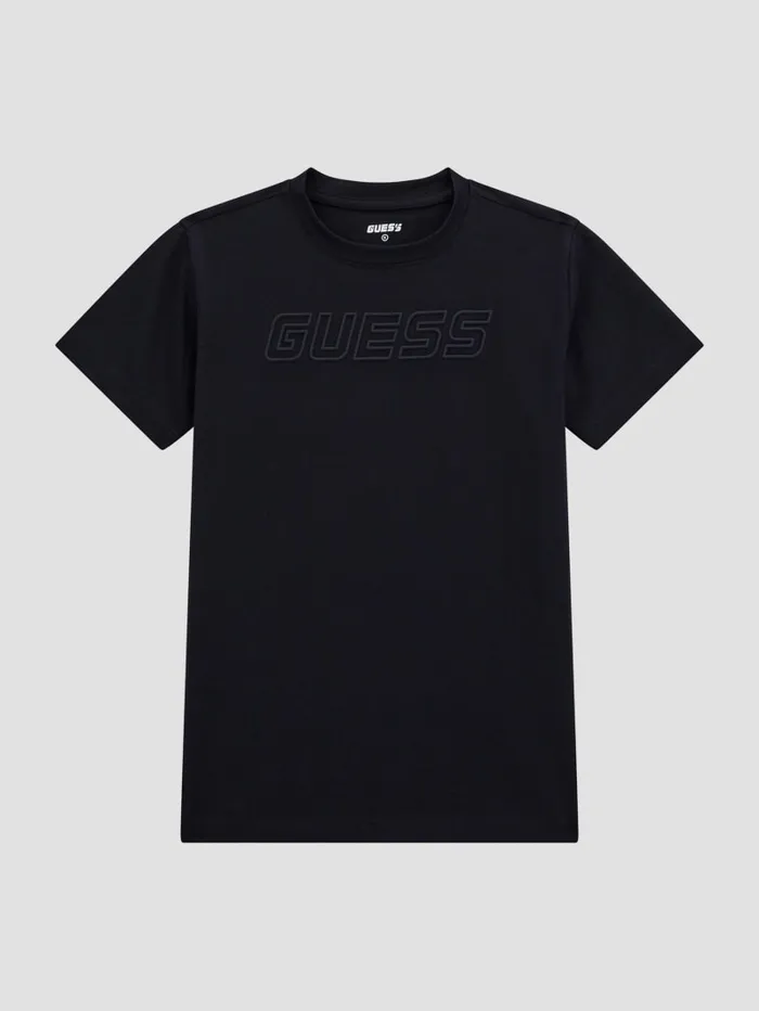 GUESS Big Boy 7 14 Eco Signature Tee 816 Blue 8211 Kids