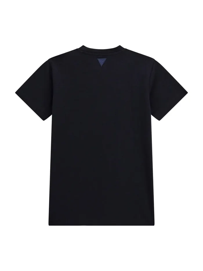 GUESS Big Boy 7 14 Eco Signature Tee 816 Blue 8211 Kids