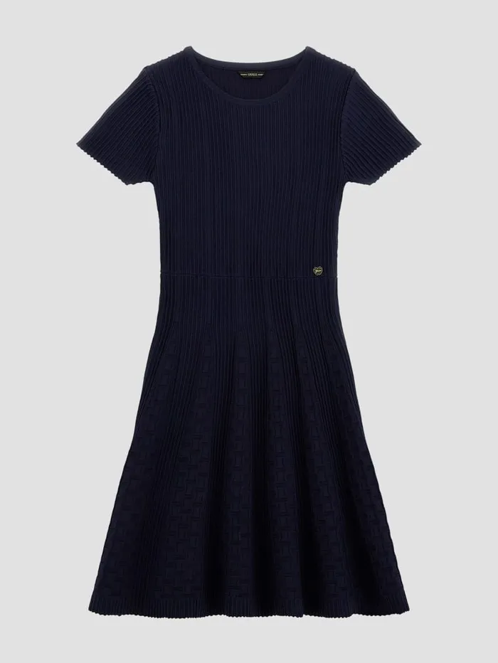 GUESS Big Girl 7 14 Corine Sweater Dress 716 Blue 8211 Kids
