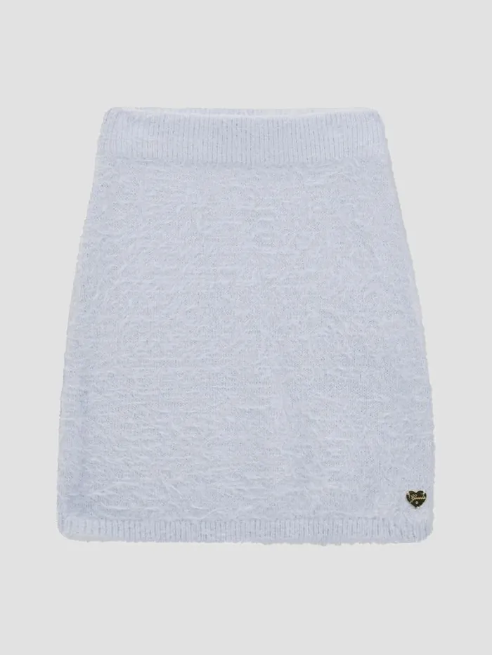 GUESS Big Girl 7 14 Fuzzy Sweater Skirt 716 Blue 8211 Kids