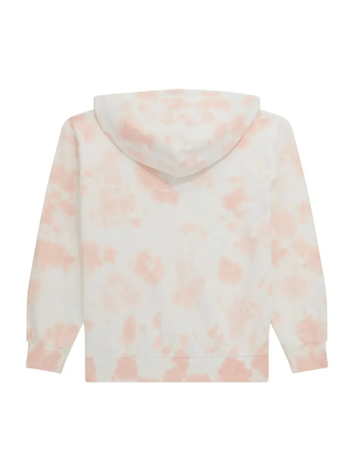 GUESS Big Girl 7 14 TieDye Signature Oversized Hoodie 714 Pink 8211 Kids