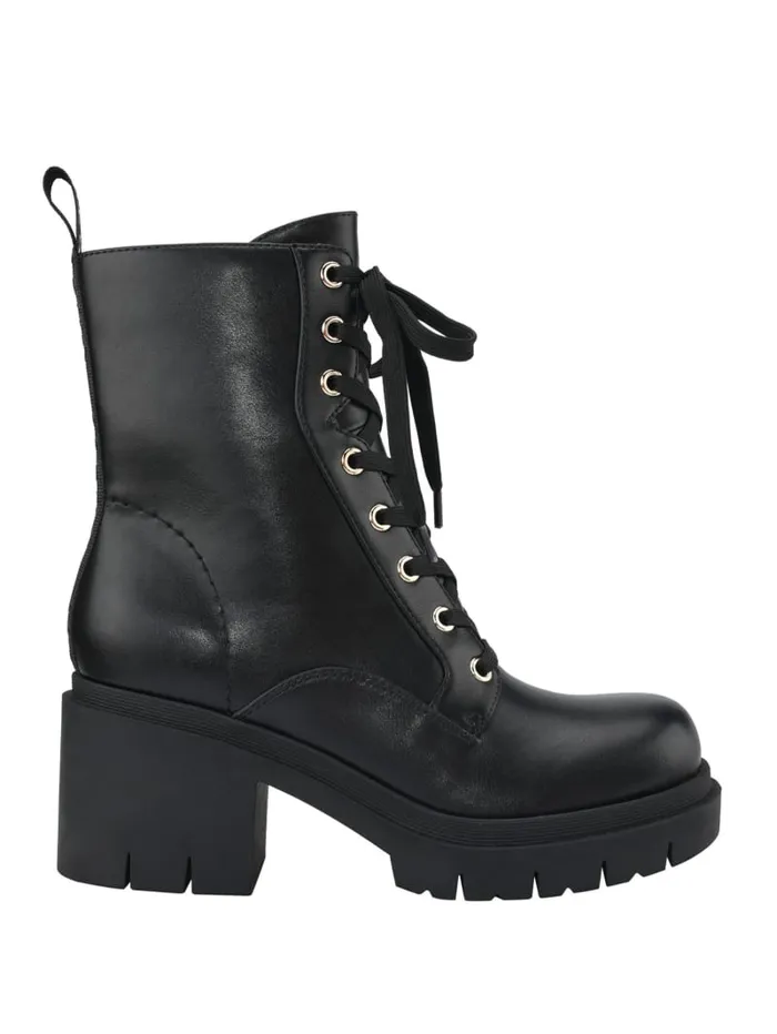 GUESS Boots and Booties Juel LaceUp Booties Grey 8211 Unisex
