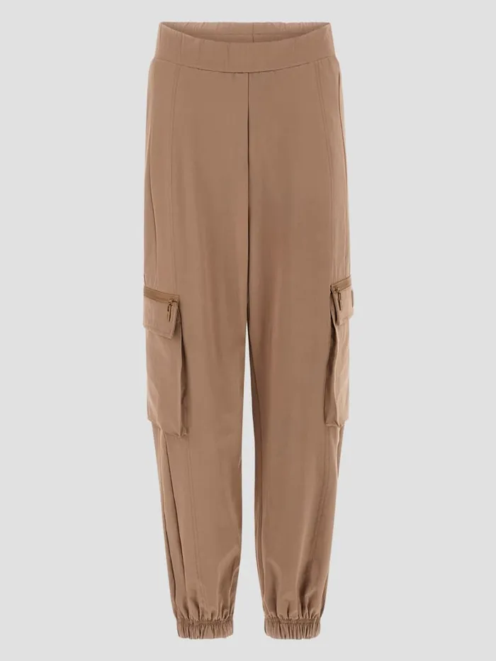 GUESS Bottoms Chris Cargo Joggers Brown 8211 Women