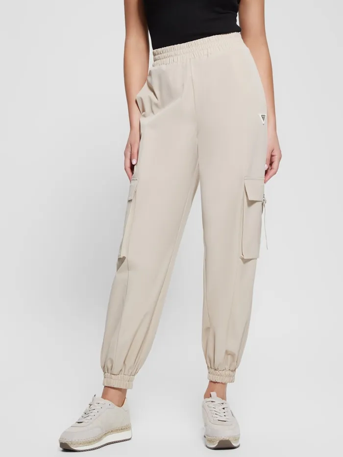 GUESS Bottoms Eco Aurlie Cargo Pants Black 8211 Women