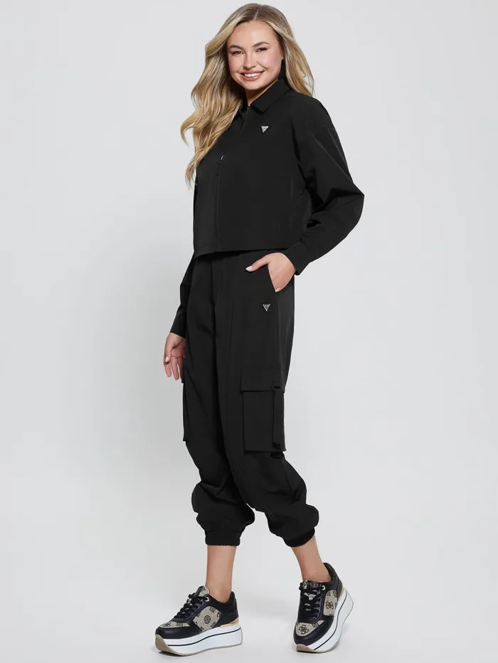 GUESS Bottoms Eco Aurlie Cargo Pants Black 8211 Women