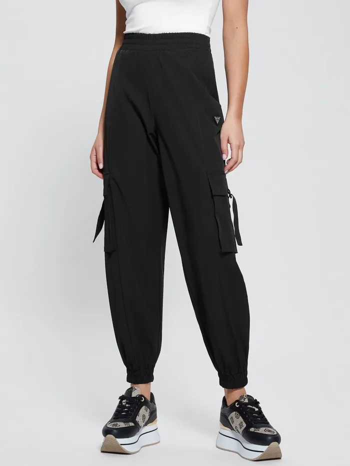 GUESS Bottoms Eco Aurlie Cargo Pants Black 8211 Women