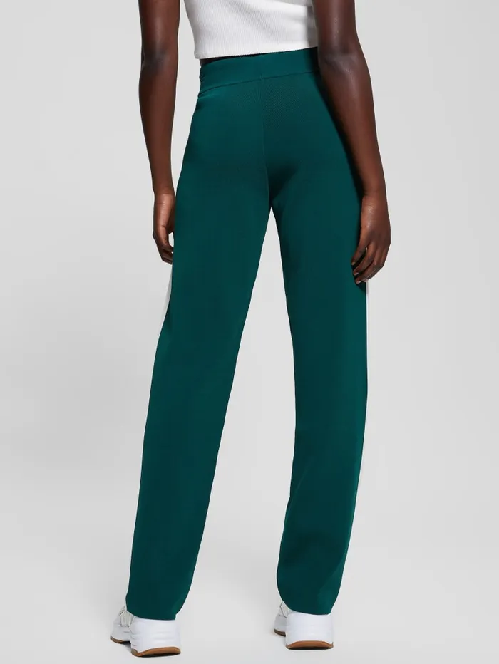 GUESS Bottoms Michela Stripe Sweater Pants Blue 8211 Women