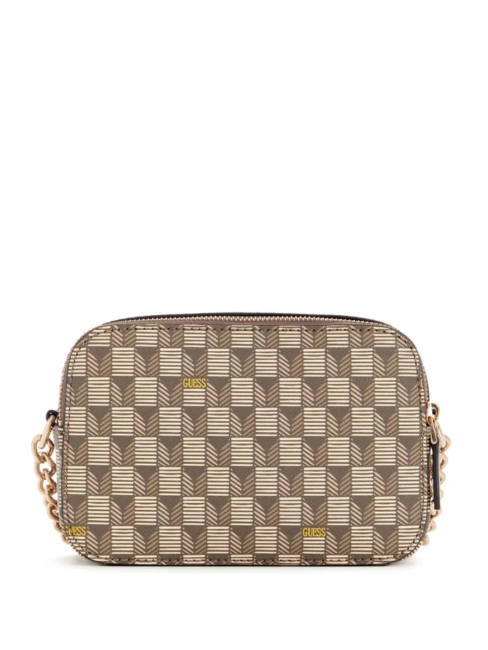 GUESS Crossbodies Vikky II Crossbody Camera Bag Yellow 8211 Unisex