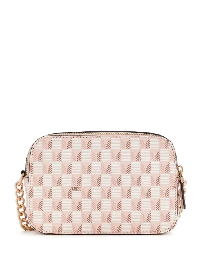 GUESS Crossbodies Vikky II Crossbody Camera Bag Yellow 8211 Unisex