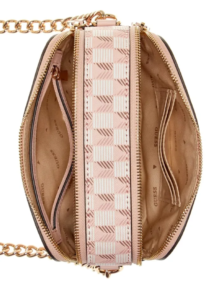 GUESS Crossbodies Vikky II Crossbody Camera Bag Yellow 8211 Unisex