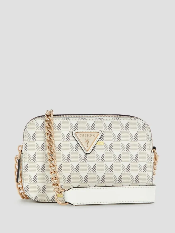 GUESS Crossbodies Vikky II Crossbody Camera Bag Yellow 8211 Unisex
