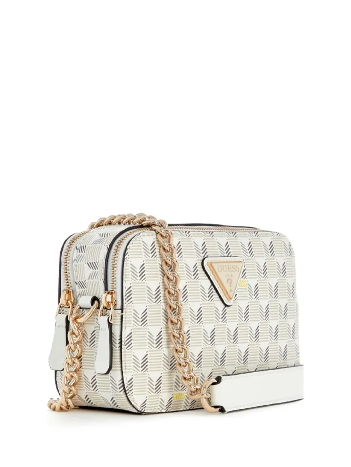 GUESS Crossbodies Vikky II Crossbody Camera Bag Yellow 8211 Unisex