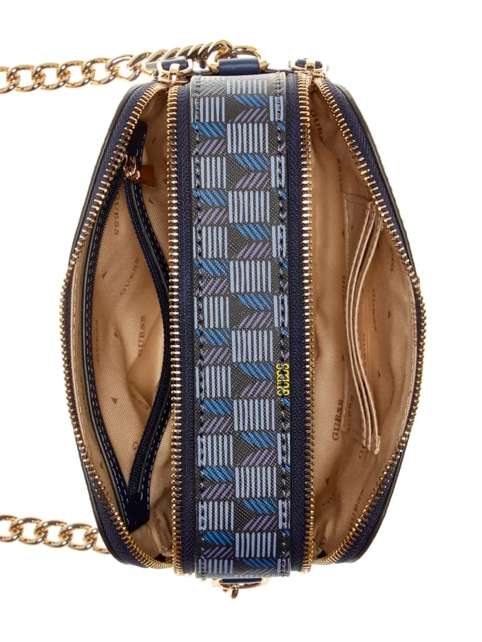 GUESS Crossbodies Vikky II Crossbody Camera Bag Yellow 8211 Unisex